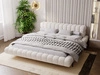 Polsterbett mit Lattenrost 180x200 Imagine Beige