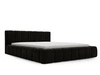 Polsterbett mit Bettkasten und Lattenrost 120x200 Orio Schwarz