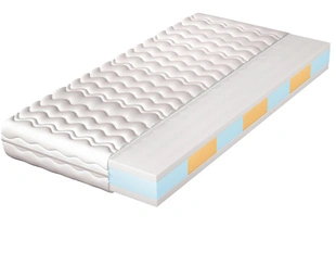 Schaumstoffmatratze mit 7 Liegezonen Mero 200x200