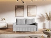 Schlafsofa mit Bettfunktion und Bettkasten Castelo Grau