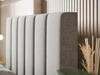 Boxspringbett mit Bettkasten 180x200 Cascada Grau
