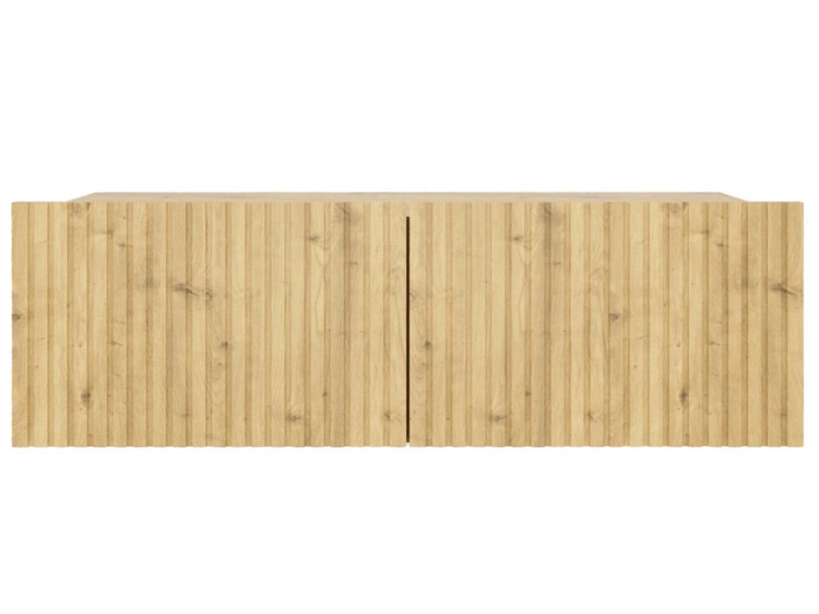 TV-Lowboard mit Türen 100 cm Kioto Artisan Eiche