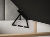 Boxspringbett mit Bettkasten 160x200 Cascada Grau