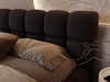 Polsterbett mit Bettkasten und Lattenrost 140x200 Modo aus Bouclé-Stoff Schwarz