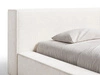 Polsterbett mit Bettkasten und Lattenrost 160x200 Mali Creme