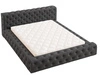 Polsterbett mit Bettkasten und Lattenrost 120x200 Palini Schwarz