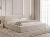 Polsterbett mit Bettkasten und Lattenrost 160x200 Mali Beige