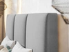 Polsterbett mit Lattenrost 120x200 Trio Dunkelgrau