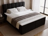 Boxspringbett mit Bettkasten 160x200 Maison Schwarz