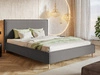 Polsterbett mit Lattenrost 180x200 Grenada Grau