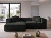 Ecksofa L Links Vellaro Schwarz