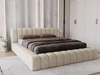 Polsterbett mit Bettkasten und Lattenrost 120x200 Italia Beige