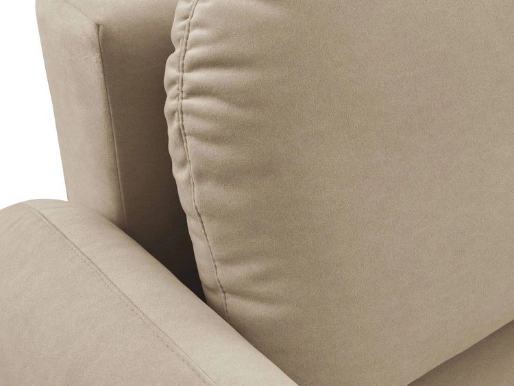 Schlafsofa mit Bettfunktion und Bettkasten Alta Braun