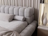 Polsterbett mit Lattenrost 120x200 Imagine Grau