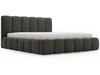 Polsterbett Ohne Bettkasten mit Lattenrost 180x200 Cloud Dunkelgrau