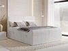 Boxspringbett mit Bettkasten 140X200 Brisa Grau