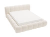 Polsterbett mit Bettkasten und Lattenrost 180x200 Doria Creme