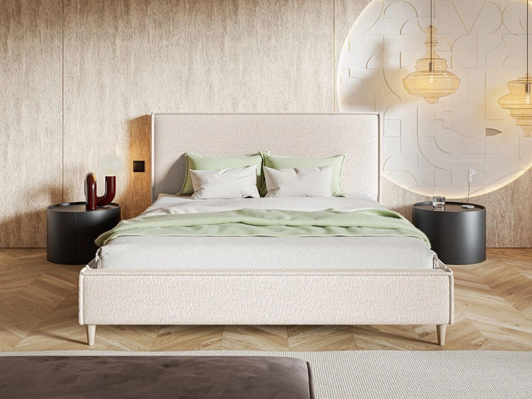 Polsterbett mit Lattenrost 180x200 Grenada Beige