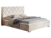 Polsterbett mit Bettkasten und Lattenrost 120x200 Taranto Beige