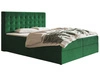 Boxspringbett mit Bettkasten 180x200 Denza Grün