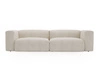 Sofa Moderne Cord Sofa für Wohnzimmer Landi Beige