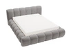 Polsterbett mit Bettkasten und Lattenrost 140x200 Doria Grau