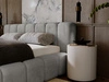 Polsterbett mit Bettkasten und Lattenrost 120x200 Ibiza Grau