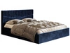 Polsterbett mit Bettkasten und Lattenrost 180x200 Lido Dunkelblau