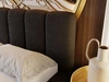 Polsterbett mit Bettkasten und Lattenrost 160x200 Cloud Bouclé-Stoff Schwarz