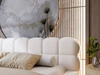 Polsterbett mit Bettkasten und Lattenrost 180x200 Plaza Creme