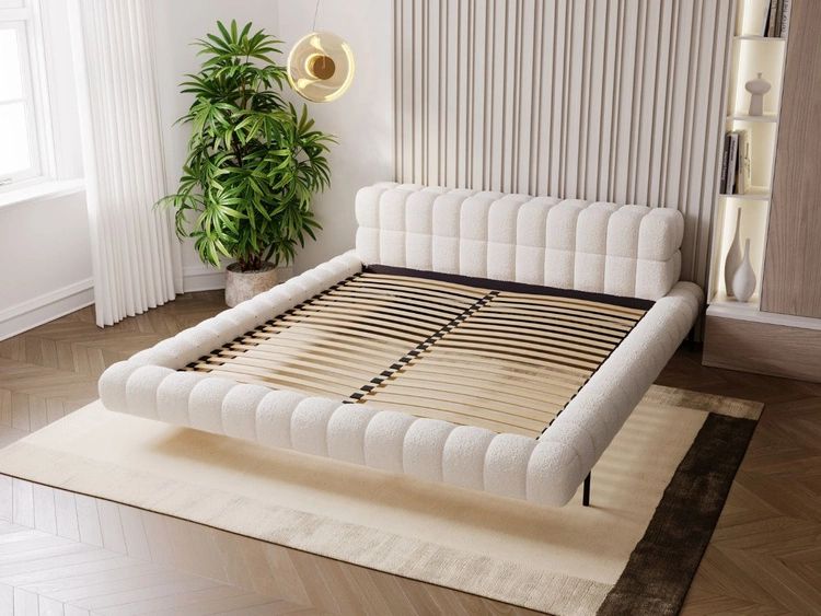 Polsterbett mit Lattenrost 180x200 Imagine Beige