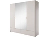 Kleiderschrank mit Spiegel Latina Beige