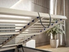 Polsterbett mit Bettkasten und Lattenrost 120x200 Gaja Hellgrün