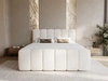 Boxspringbett mit Bettkasten 140x200 Cloud Beige