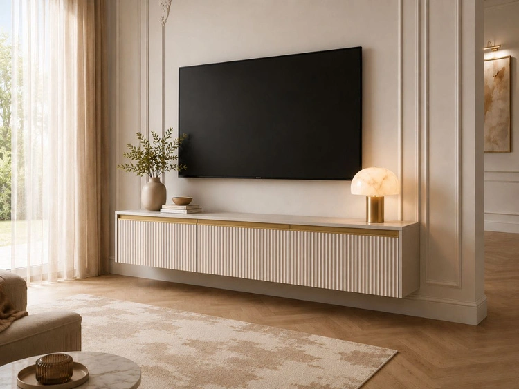TV-Lowboard mit Türen Roland Beige