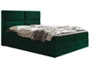 Boxspringbett mit Bettkasten 120x200 Hera Grün