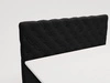 Boxspringbett mit Bettkasten 160x200 Lunaris Schwarz